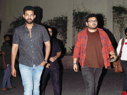 Varun tej at promotions
